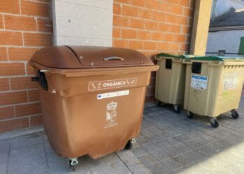 Villamayor concluye la primera fase de implantación del contenedor marrón de recogida de residuos orgánicos