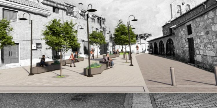 Sale a licitación la obra de remodelación de la plaza de la Iglesia de Aldeatejada para convertirse en el punto de encuentro vecinal