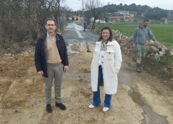 Concluye la pavimentación del Camino del Pinar de Aldeatejada, una vía muy transitada por los vecinos