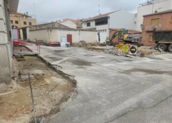 Una gran fuente octogonal y el escudo del municipio presidirán la nueva Plaza Mayor de Castellanos