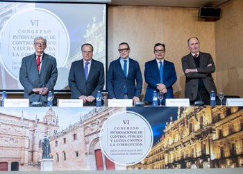 El rector de la USAL inaugura el Congreso Internacional de Control Público y Lucha contra la Corrupción