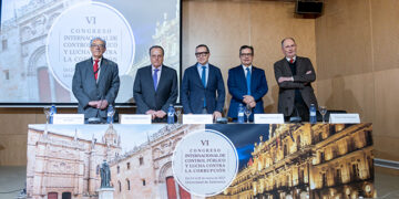 El rector de la USAL inaugura el Congreso Internacional de Control Público y Lucha contra la Corrupción