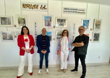 ‘REFLEJOS SA…’ la obra que Jerónico Calvo y Lucía Vicente exponen en la Sala Protagonistas