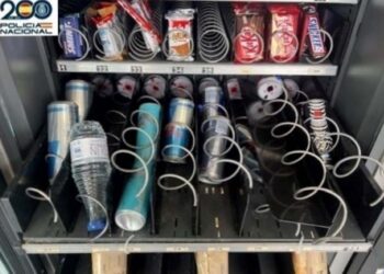 Detenido un hombre por el robo con fuerza en máquinas expendedoras de un establecimiento de Salamanca