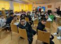 Los alumnos del CEIP Martín Gaite experimentan las situaciones a las que se enfrentan las personas con discapacidad visual