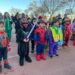 Niños y papás disfrutan de música, bailes y chocolate en la fiesta de Carnaval de Cabrerizos