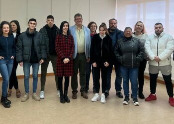 Diez desempleados de Cabrerizos inician nueve meses de formación en jardinería y arreglo de zonas verdes