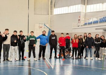 Más de 70 alumnos del Calisto y Melibea participan en la jornada de sensibilización y deporte inclusivo