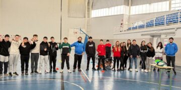 Más de 70 alumnos del Calisto y Melibea participan en la jornada de sensibilización y deporte inclusivo