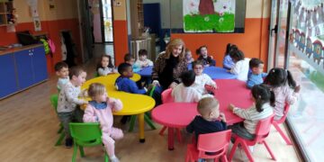 La Escuela Infantil Municipal de Santa Marta estrena mobiliario para mejorar la estancia de los niños