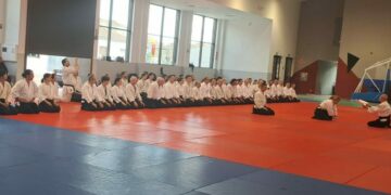 Villares se convierte en la sede internacional de aikido con el reconocido maestro Inagaki Shihan