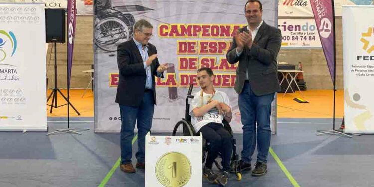 Iván Botella se proclama campeón de campeones en el Campeonato de España de Slalom en Silla de Ruedas disputado en Santa Marta