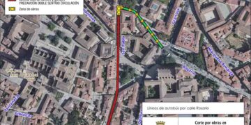 Las calles San Pablo, Arapiles y avenida de Los Maristas permanecerán cerradas al tráfico por obras