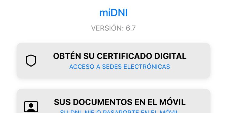 Los ciudadanos ya pueden acreditar su identidad a través del DNI digital