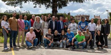 Juan Manuel Corchado visita las instalaciones de Proyecto Hombre en Salamanca
