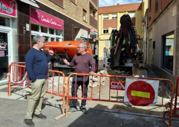 Carbajosa concluye la peatonalización del centro urbano con el arreglo de las cinco calles pendientes junto a la Plaza