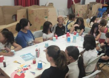 Dinámicas de grupo, debates y actividades lúdicas en el Programa Nexus para los adolescentes de 9 a 14 años de Castellanos