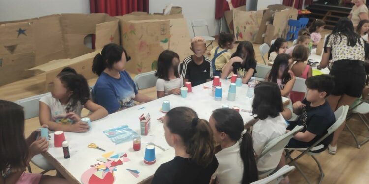 Dinámicas de grupo, debates y actividades lúdicas en el Programa Nexus para los adolescentes de 9 a 14 años de Castellanos