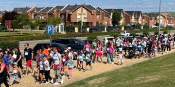 La solidaridad de los vecinos de Villamayor vuelve con la Marcha del Agua de Unicef el 3 de mayo