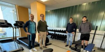 Aldeatejada incorpora nuevas máquinas para ampliar la práctica deportiva en el gimnasio municipal