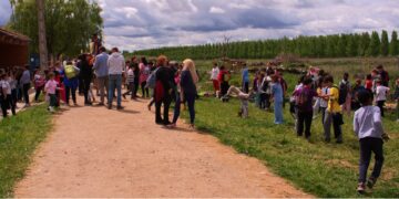 La naturaleza y el aprendizaje se abren paso en Cabrerizos para celebrar el Día del Árbol