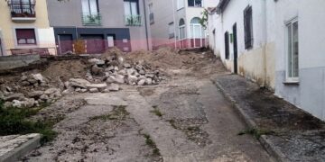 Comienzan las obras del tramo entre las calles Larga y Atalaya de Cabrerizos para que sea peatonal y más accesible