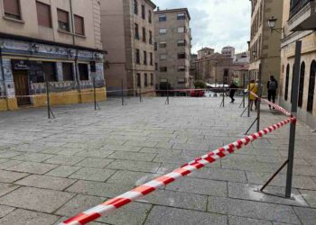 Comienzan las obras para la instalación de un ascensor en las ‘escaleras de La Riojana’