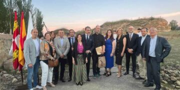 Emotivo pregón de David de la Mano con los recuerdos de su infancia vinculados a la piedra de Villamayor