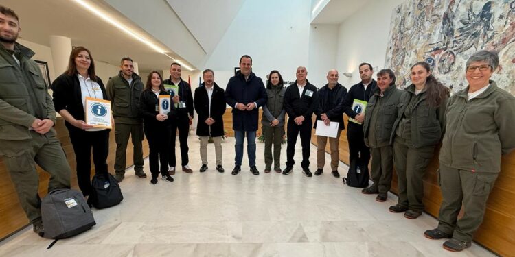 Los 12 alumnos de la AFE ‘Recreatio’ inician la recreación de un huerto medieval y un museo en La Fontana