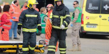 Matacán activa las fases de Alerta y Emergencia para realizar el simulacro de un accidente aéreo