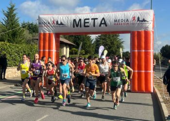 Mañana de récord en los 10Km de Gudino: 500 corredores y 200 andarines completan el recorrido solidario a favor de Asperger de Salamanca
