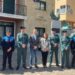 Carbajosa rinde homenaje a la Guardia Civil con una placa de reconocimiento a su labor en la fachada del Consistorio