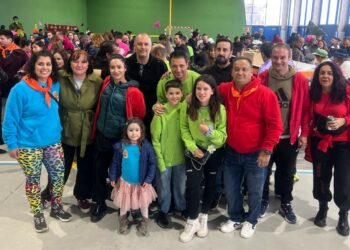 Los vecinos de Monterrubio desafían a la lluvia y empiezan con ganas las Fiestas de San Miguel