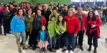 Los vecinos de Monterrubio desafían a la lluvia y empiezan con ganas las Fiestas de San Miguel