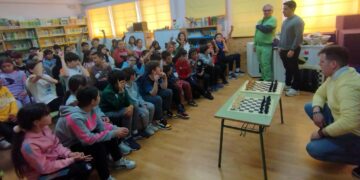 Los escolares del colegio Martín Gaite participan en el último taller del proyecto ‘Tod@s Incluid@s’