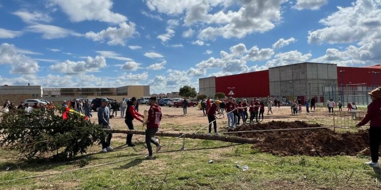 Los 28 Quintos de Villares inician su fiesta con la plantación del ‘mayo’ mañana sábado día 3