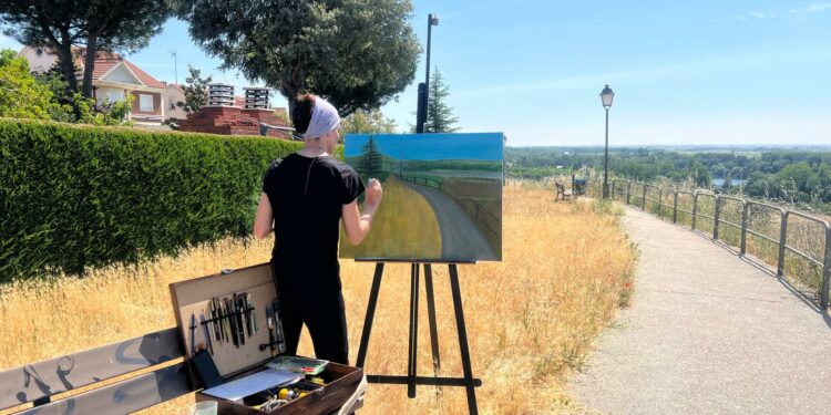 Cabrerizos ya respira ambiente festivo en sus calles con los concursos de pintura, el rally fotográfico y los torneos deportivos