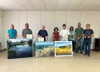 El abulense Juan Antonio Piedrahita gana el I Certamen de Pintura al Aire Libre de las Fiestas del Señor de Cabrerizos
