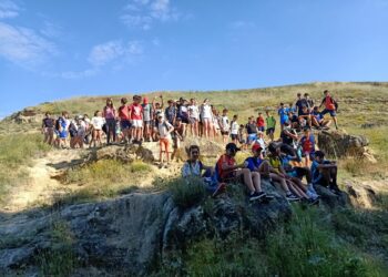 Los escolares de 5º y 6º del CRA La Flecha realizan la Ruta de la Cornisa para conocer el entorno natural de Cabrerizos