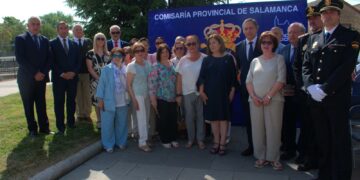 La Policía Nacional de Salamanca rinde homenaje a sus víctimas del terrorismo: “Que nunca se apague su recuerdo, que siempre viva su legado”