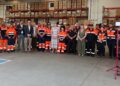 La Junta suministra material y vestuario a los voluntarios de Protección Civil de Santa Marta, Villares y Carbajosa por valor de 13.000 euros