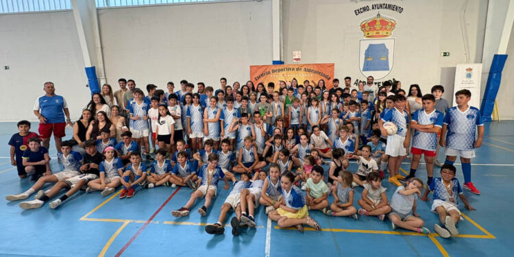 Aldeatejada celebra el fin de curso con la fiesta de la Escuela Deportiva Municipal