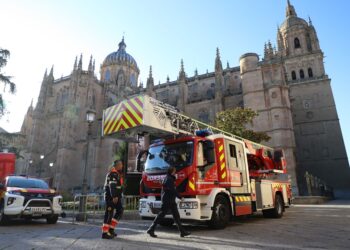 El parque de Salamanca acoge el Curso Básico de Bombero en el que participan 44 aspirantes