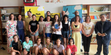 Los escolares de Doñinos reciben el premio ‘Certamen Biblioteca Leeureka’ de la USAL