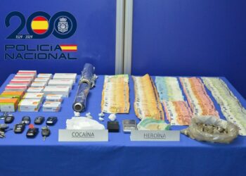 Desmantelado un punto de venta y consumo en el barrio de Pizarrales