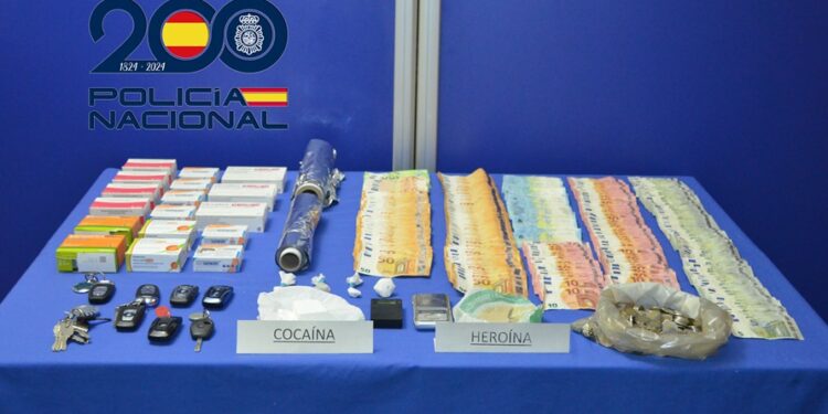 Desmantelado un punto de venta y consumo en el barrio de Pizarrales