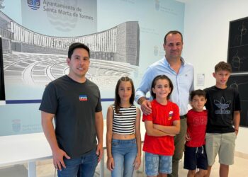 Cuatro niños santamartinos hacen podio en el Campeonato de España de Kickboxing en Edad Escolar