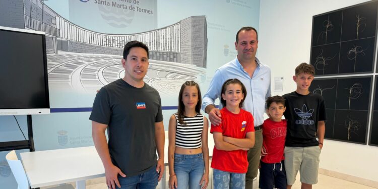 Cuatro niños santamartinos hacen podio en el Campeonato de España de Kickboxing en Edad Escolar