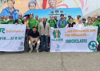 Arranca el preámbulo festivo en Villares con el IV Reto en bicicleta de ALCER para visibilizar las enfermedades renales