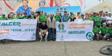 Arranca el preámbulo festivo en Villares con el IV Reto en bicicleta de ALCER para visibilizar las enfermedades renales